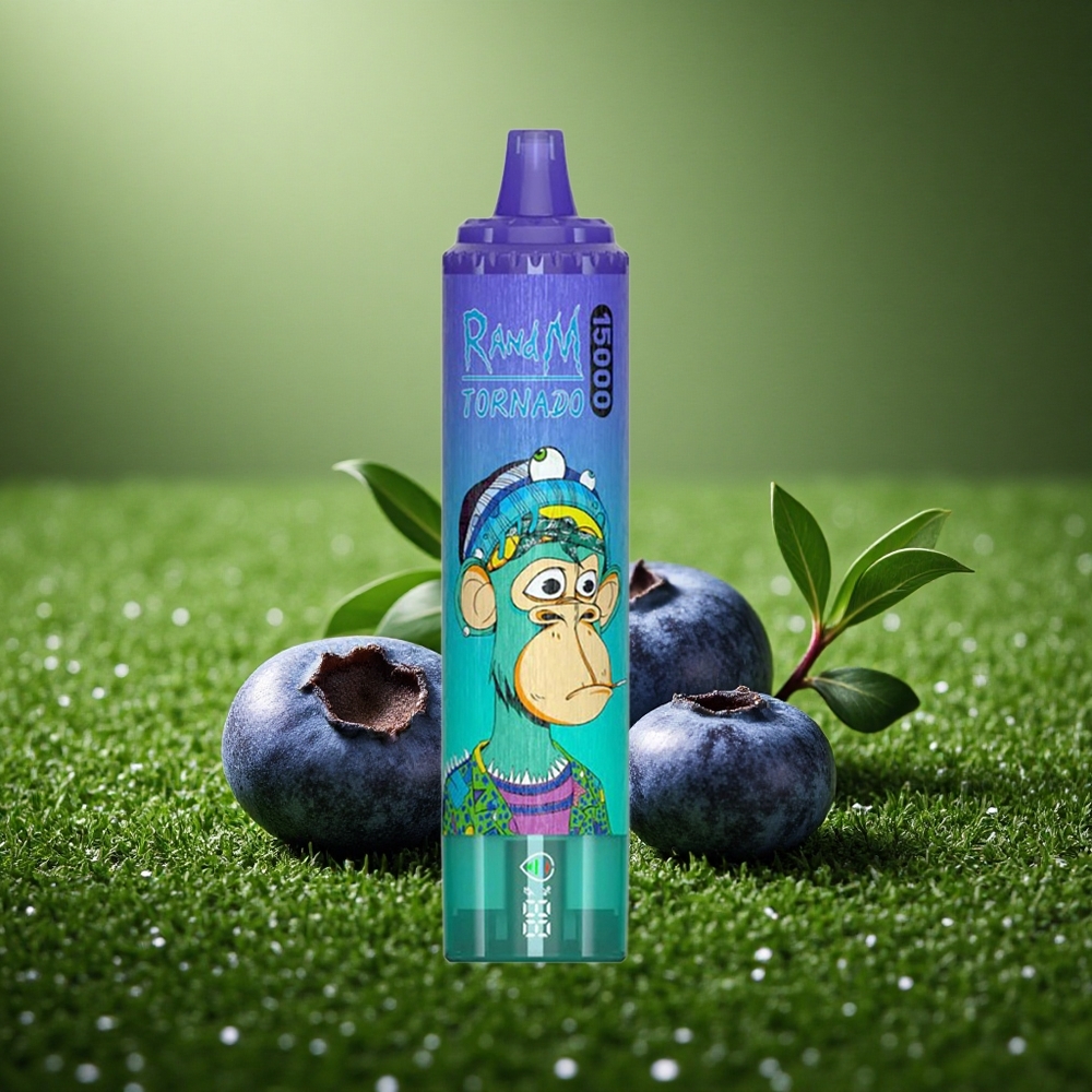 RandM Fumot Tornado 15000 Puffs Mustika Jäämesi 25ml Mesh