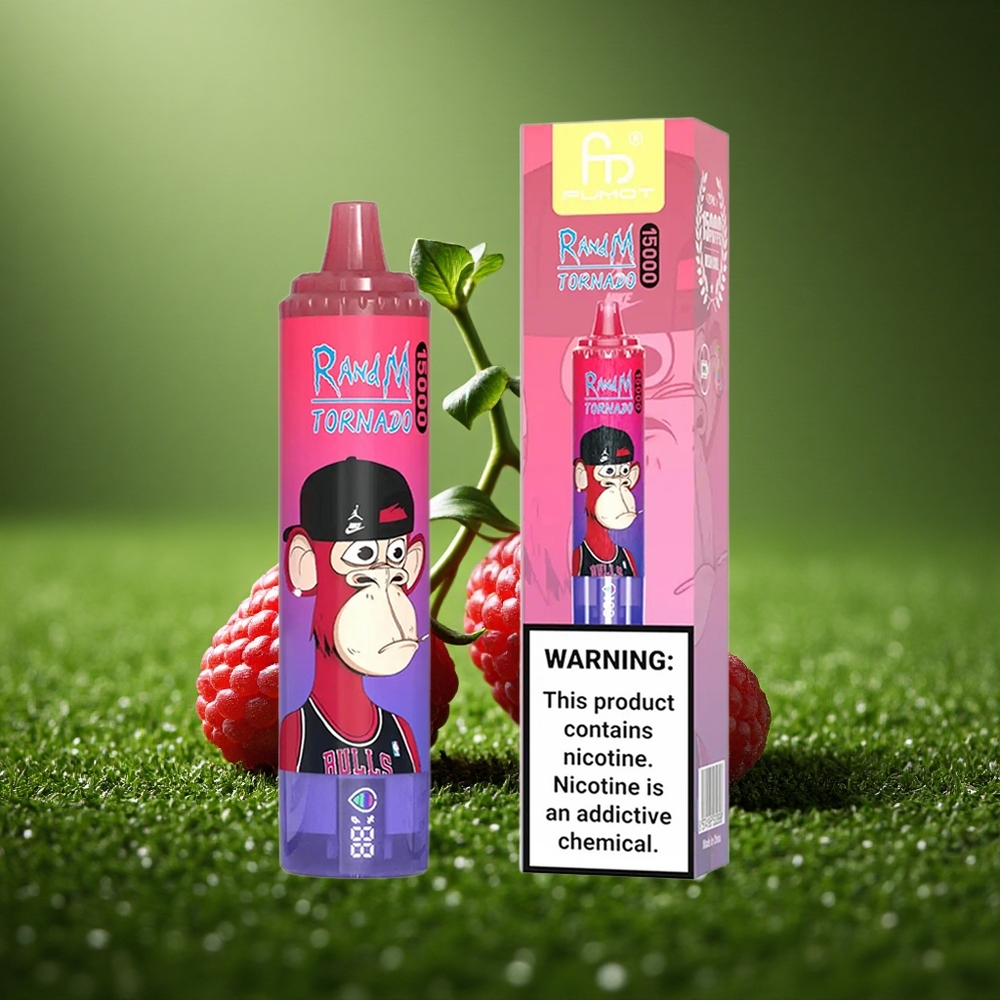 RandM Fumot Tornado 15000 Puffs Mustikas Toide Tüüp-C 850mAh 25ml