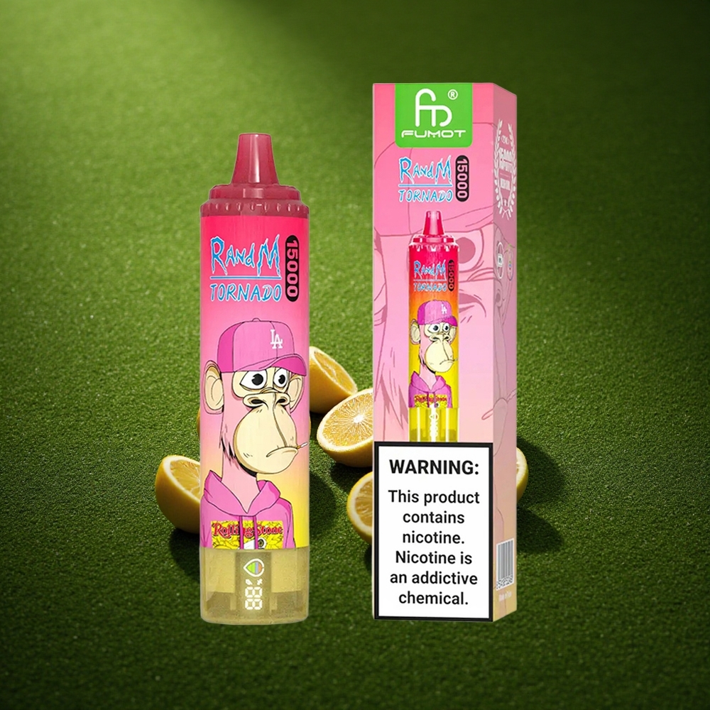 RandM Fumot Tornado 15000 Puffs Sidruni 15000 Tõmmet 25ml Mesh