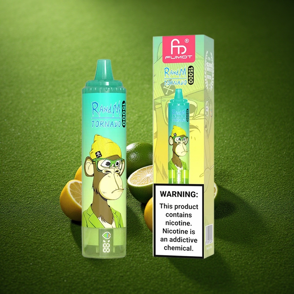RandM Fumot Tornado 15000 Puffs Sidrunipärlimesh 25ml 850mAh