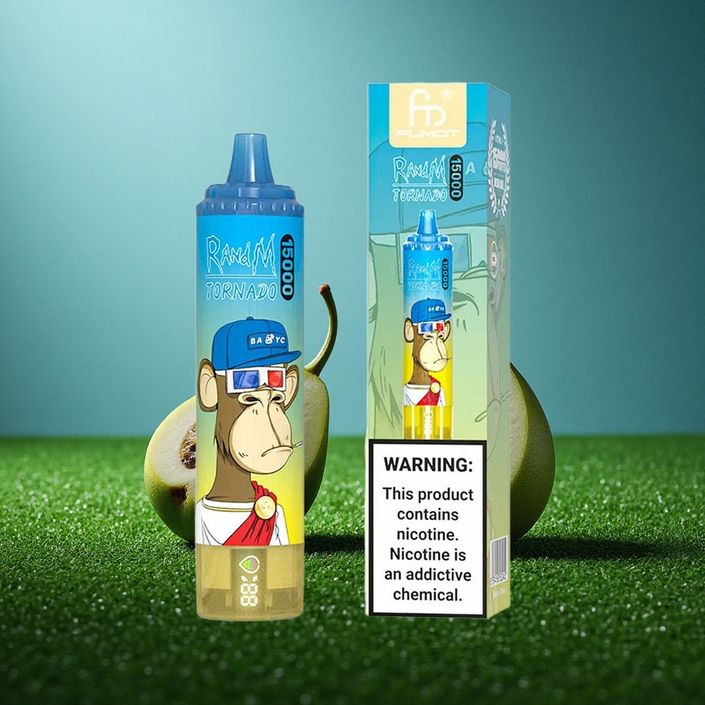 RandM Fumot Tornado 15000 Puffs Sinine Meesh 25ml Laadimine