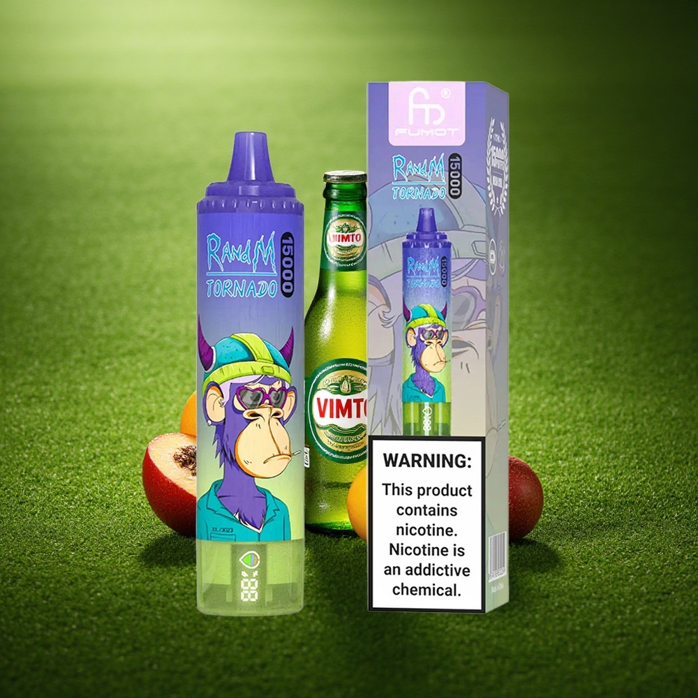 RandM Fumot Tornado 15000 Puffs Vimto Mesh 25ml Type-C