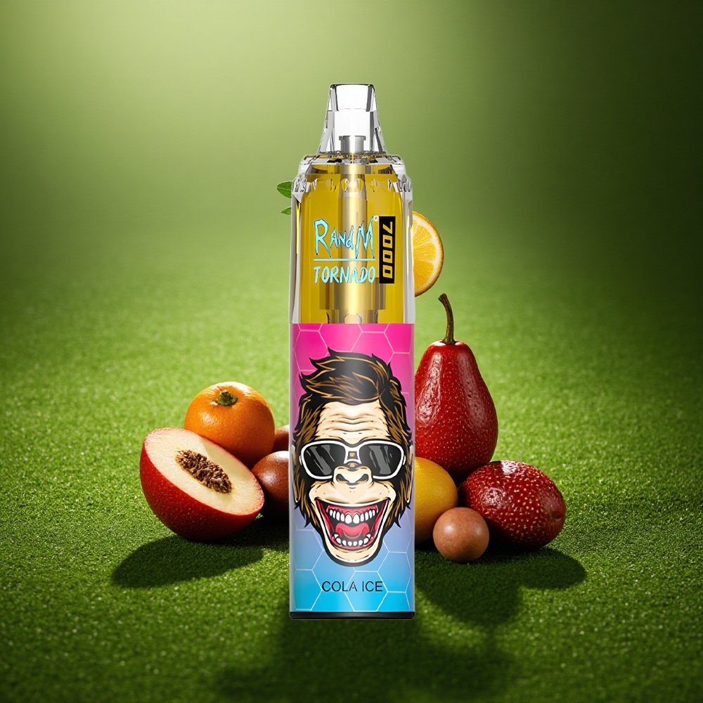 RandM Fumot Tornado 7000 Puffs Jää Cola 850 MAH Meshmähis