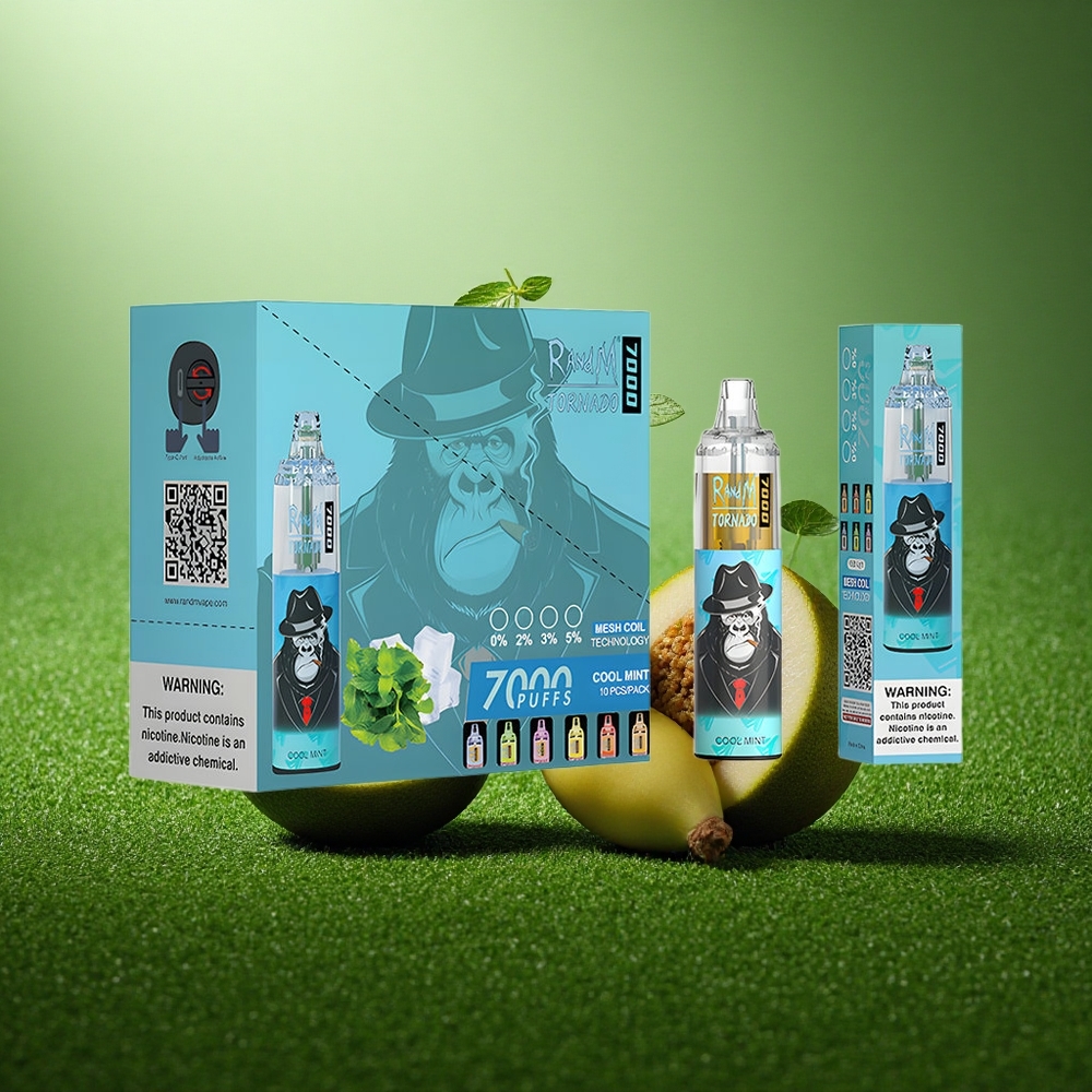 RandM Fumot Tornado 7000 Puffs Jahe Mesi 14 ML Mesh Tüüp-C