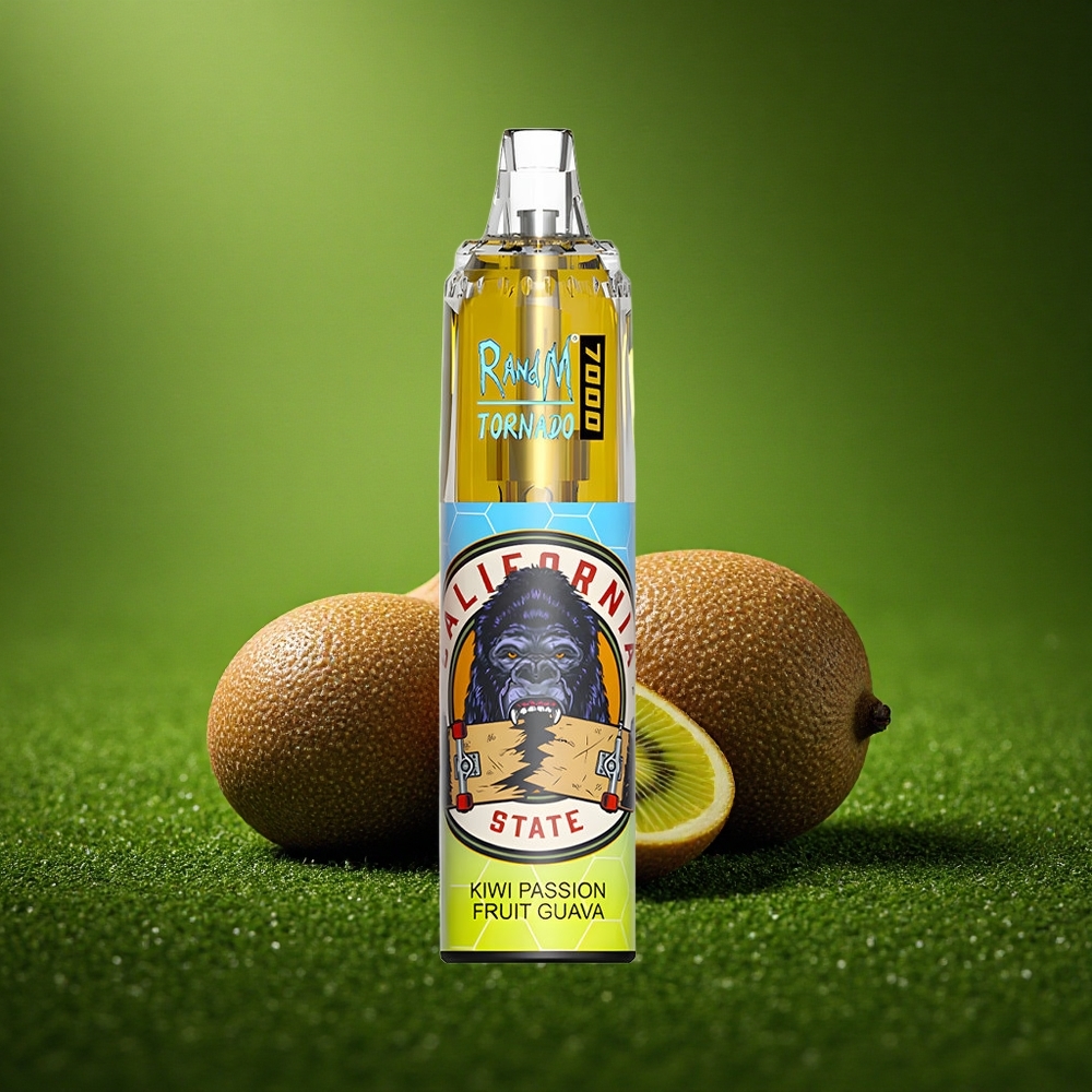 RandM Fumot Tornado 7000 Puffs Kivi Maracuja Guaiava 14ML 850MAH Type-C