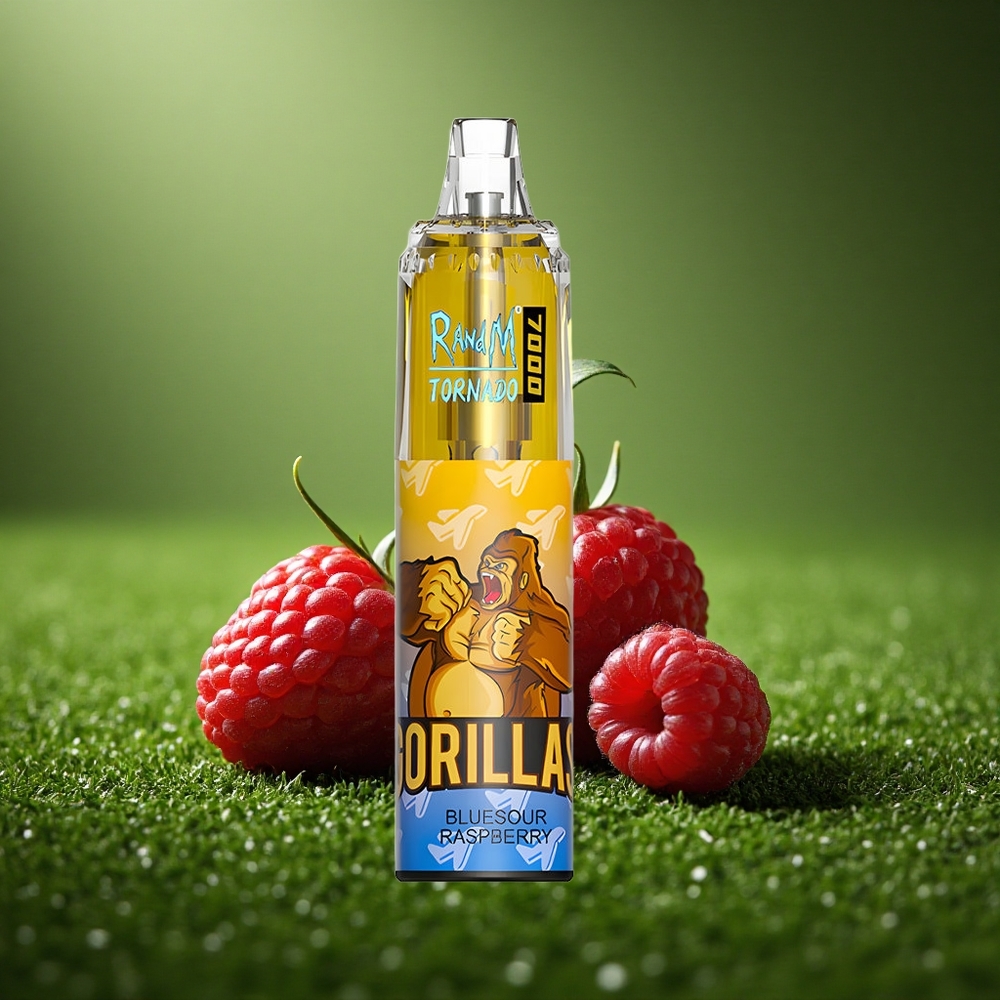 RandM Fumot Tornado 7000 Puffs Mustikas Südamik 850 MAH Võrk Mähis Õhk Reguleeritav