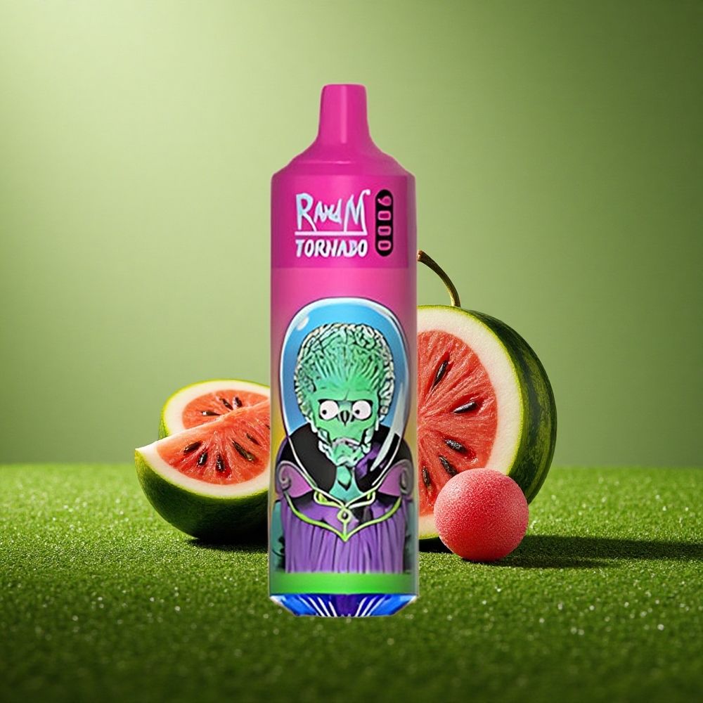 RandM Fumot Tornado 9000 Puffs Arbuusi Mullgummi 850 mAh 18 mL Võrkpool