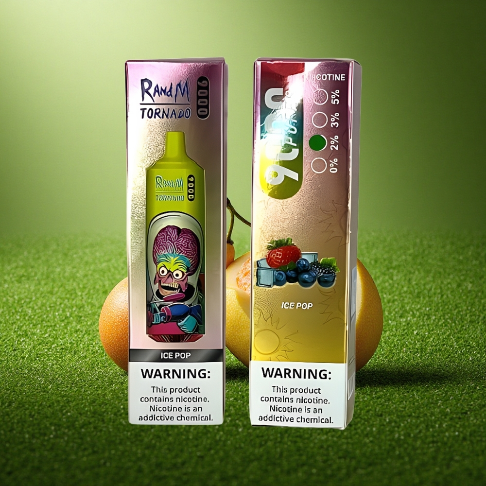 RandM Fumot Tornado 9000 Puffs Jääpurikas 850 mAh Võrkpool