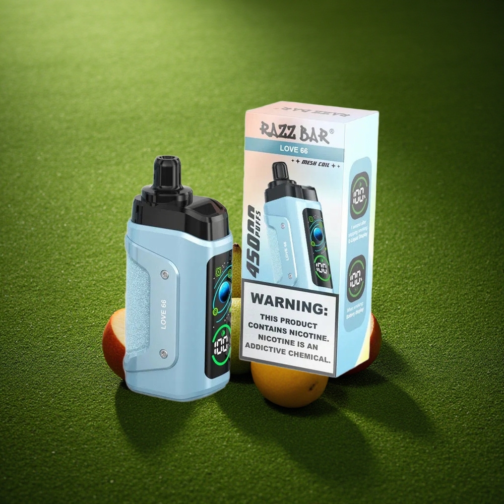 Razz Bar 45000 Puffs Armastus 66 1.0 Ohm Voolav Vint Type-C