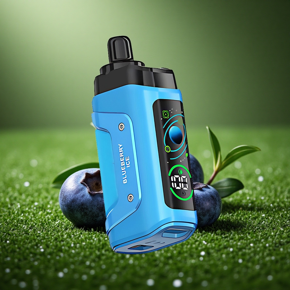 Razz Bar 45000 Puffs Mustikas-Jää 1.0 Ohm Tüüp-C