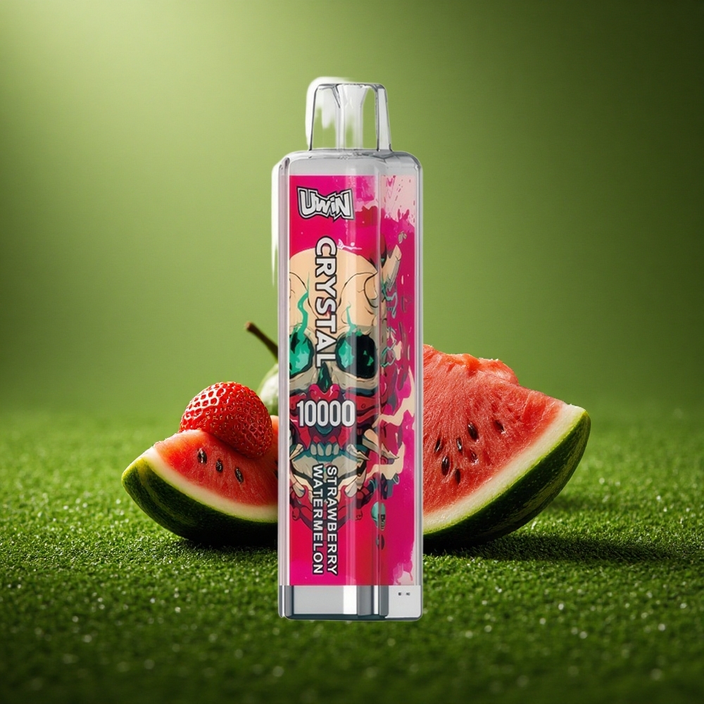 Uwin Crystal 10000 Puffs Maasik-Arbuusi RGB Kiire Laadimine 0.8 Ohm Võrkpool