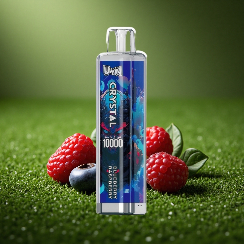 Uwin Crystal 10000 Puffs Mustikas Vaarikas RGB 18ml 0.8Ω