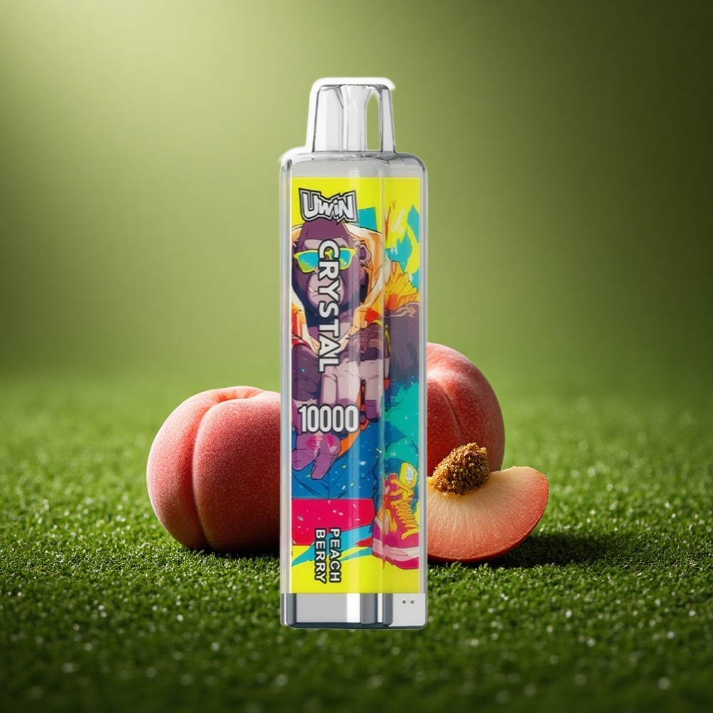 Uwin Crystal 10000 Puffs Virsi-Marja RGB Kiire Laadimine 18ml