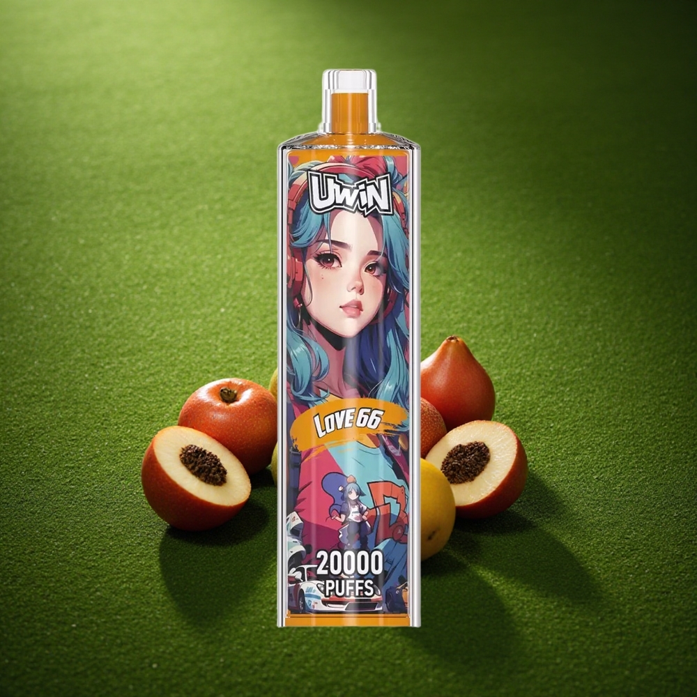 Uwin Shisha Hookah Crystal 20000 Puffs Armastus 66 Mesh-Tüüp C 22ml