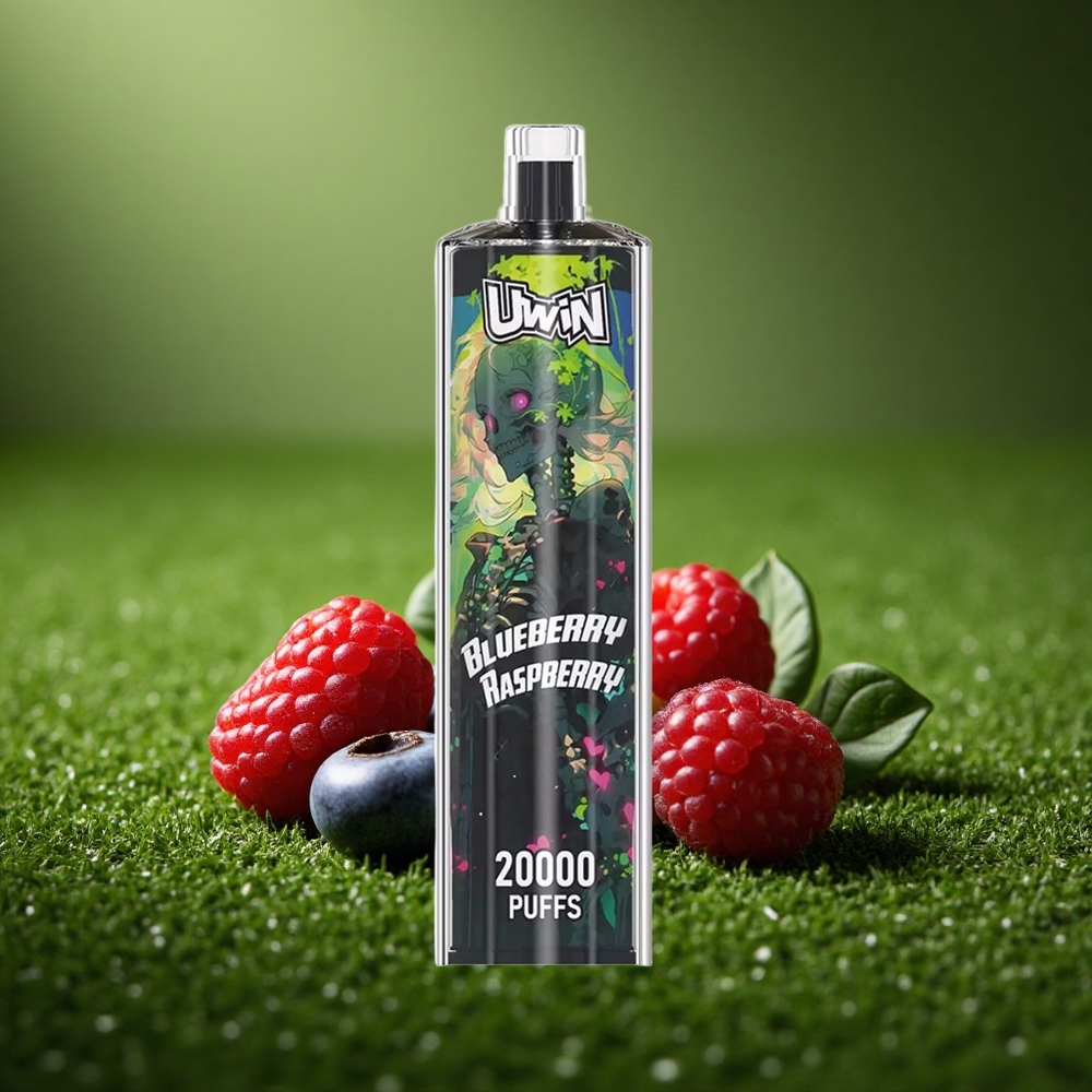 Uwin Shisha Hookah Crystal 20000 Puffs Mustikas Vaarikas Mesh Coil 22ml Type-C