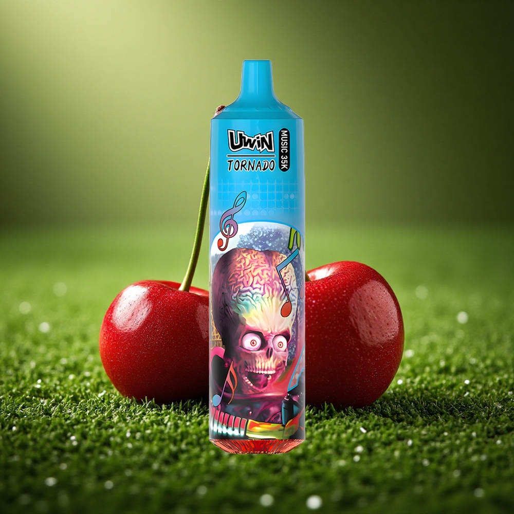 Uwin Tornado 35K Music Puffs Kirsijää 5% 600mAh Mesh