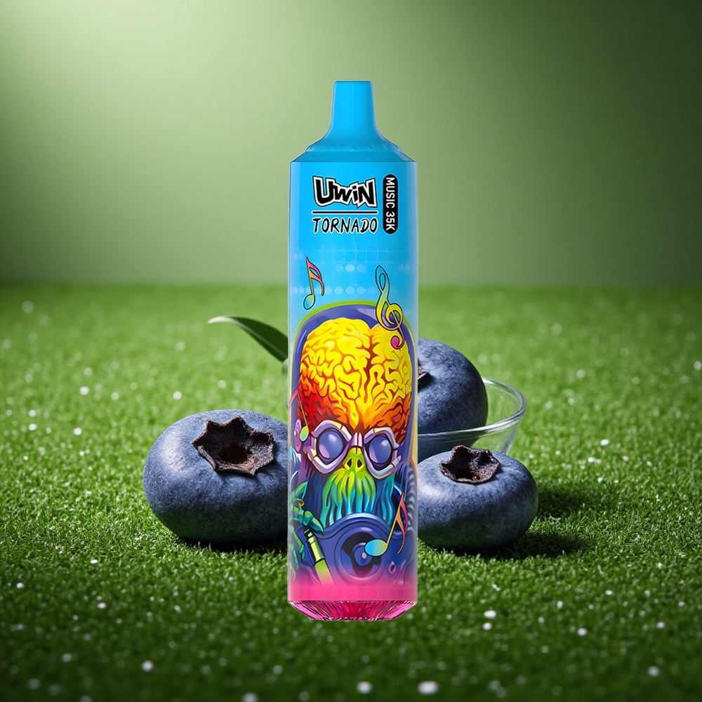 Uwin Tornado 35K Music Puffs Mustika Jäämesi 5% 600mAh Type-C