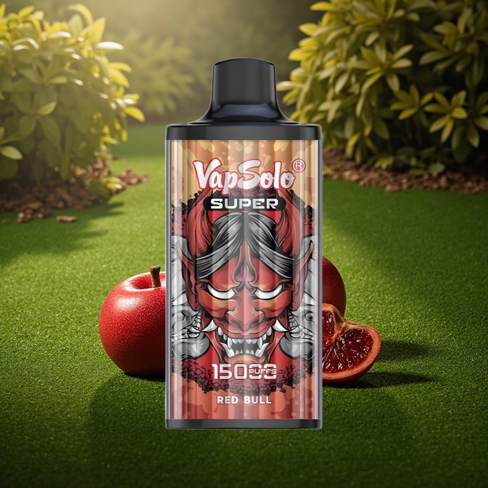 Vapsolo Super 15000 Puffs Punane Taur 40ml 850mah