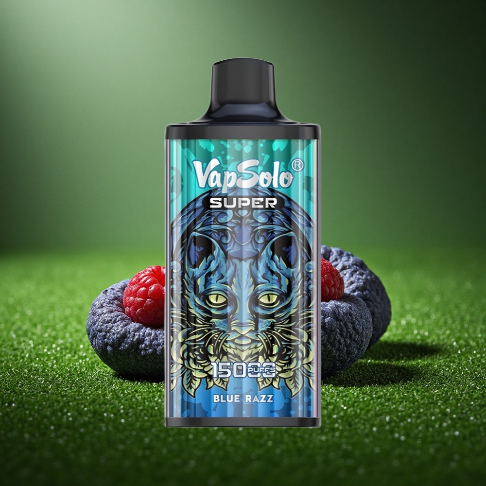 Vapsolo Super 15000 Puffs Sinine Sõstar 40ml 850mah Mesh