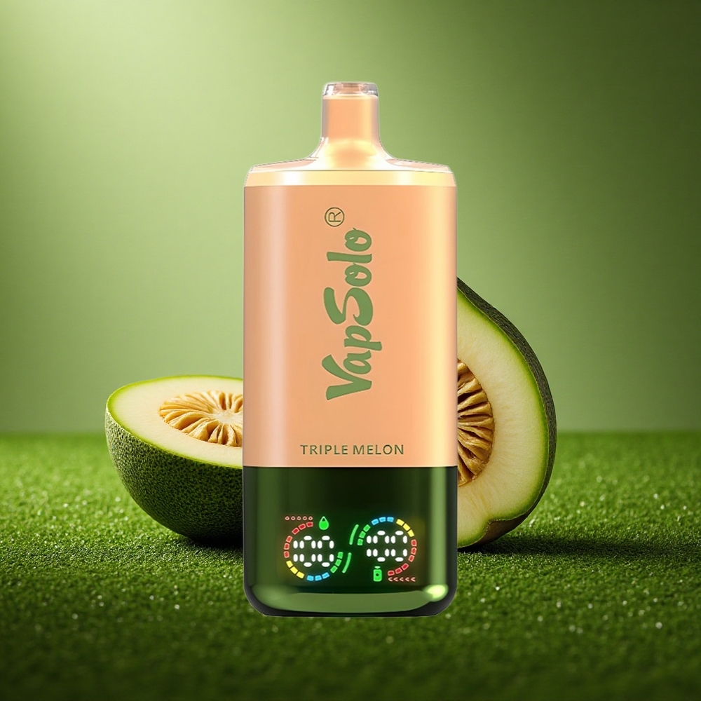 Vapsolo Triple 30000 Puffs Kolmelõhnaline Melon 40ml Type-C
