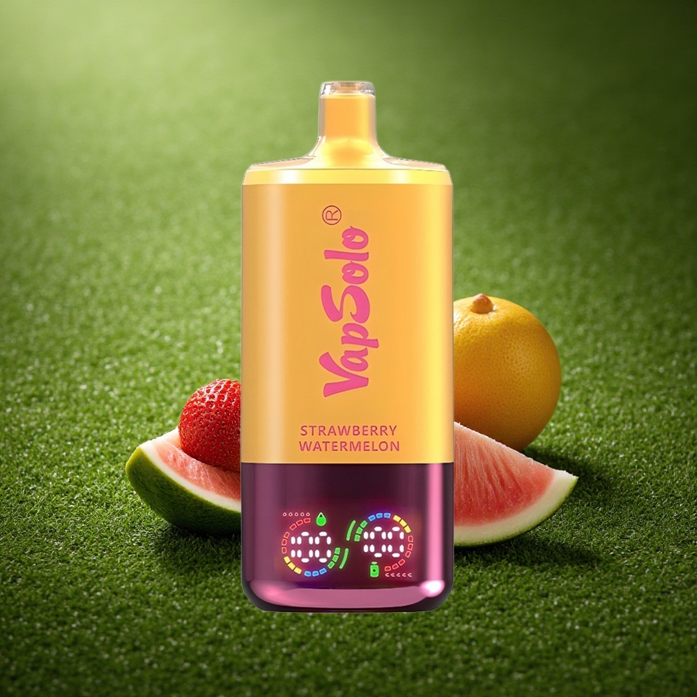 Vapsolo Triple 30000 Puffs Maasik-Arbuusi & Sidrun-Pirsak Kolmik 40ml Type-C