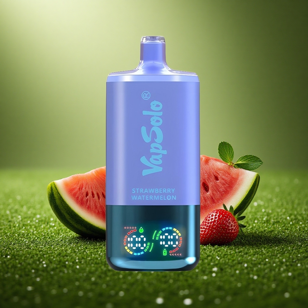 Vapsolo Triple 30000 Puffs Maasika-Arbuusi-Mustikas Jää 40ml Kolmepaakne Type-C