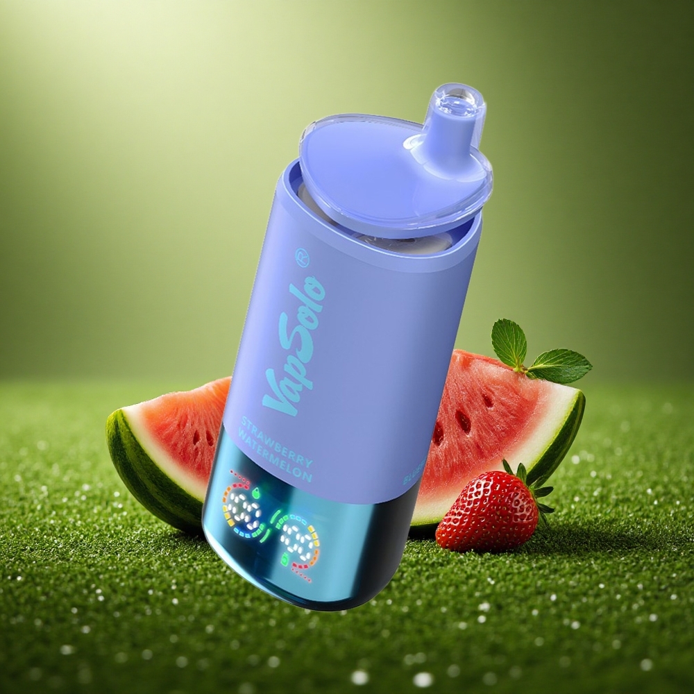 Vapsolo Triple 30000 Puffs Maasika-Arbuusi-Mustikas Jää 40ml Kolmepaakne Type-C