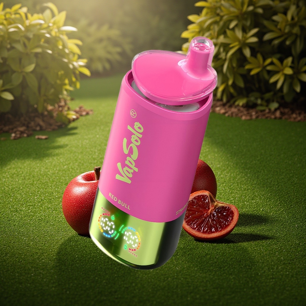 Vapsolo Triple 30000 Puffs Punane Tuli Kolmekordne 40ml Type-C