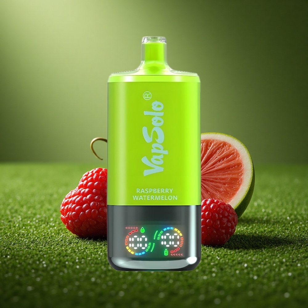 Vapsolo Triple 30000 Puffs Vaarika-Arbuusi 40ml Type-C 3Paak