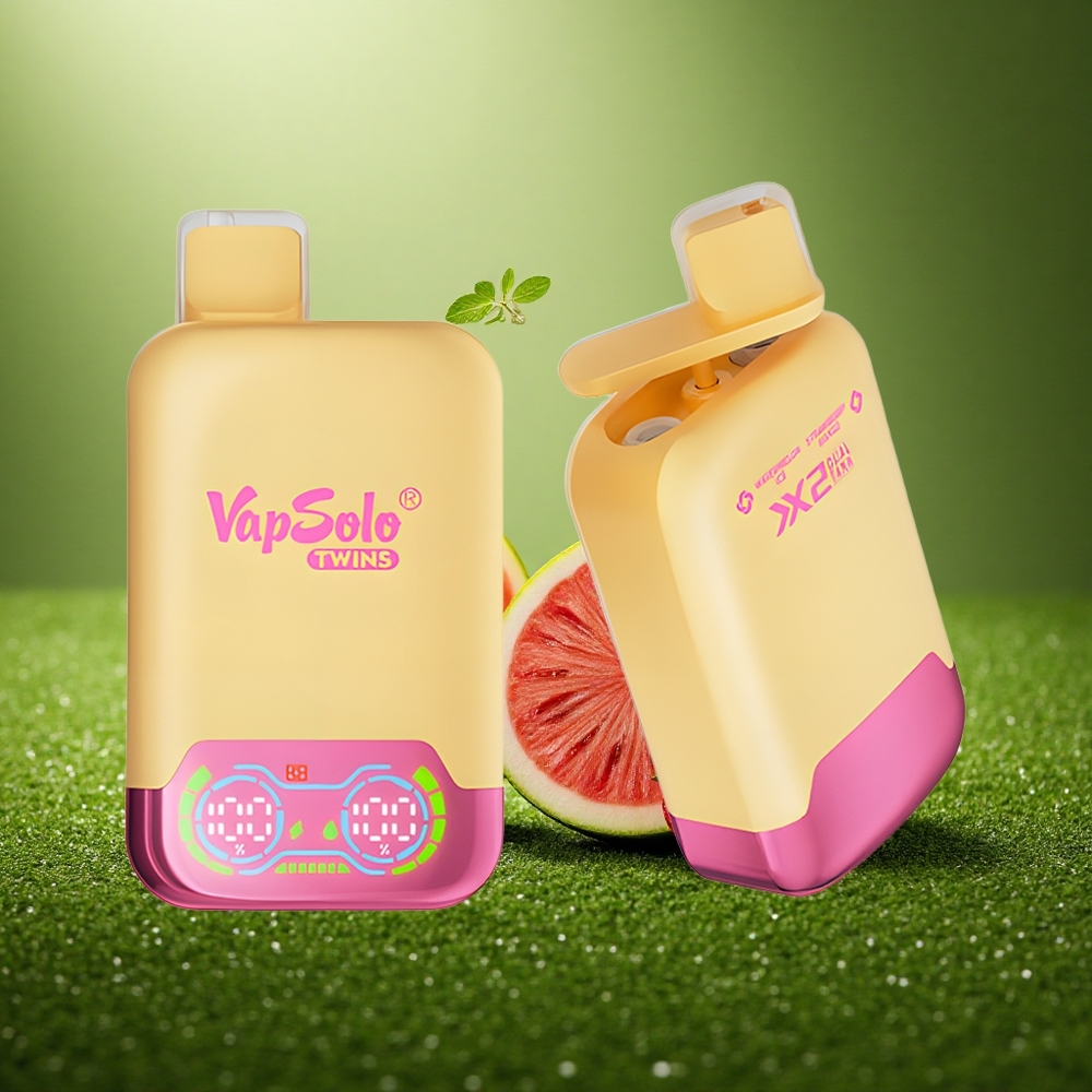 Vapsolo Twins 20000 Puffs Arbuusi Jää & Maasika Mango Tüüp-C 40ml