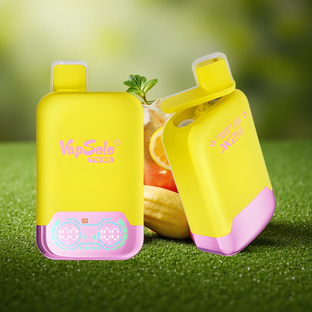 Vapsolo Twins 20000 Puffs Maasika-Banaani & Šokolaad-Kirs Type-C 40ml