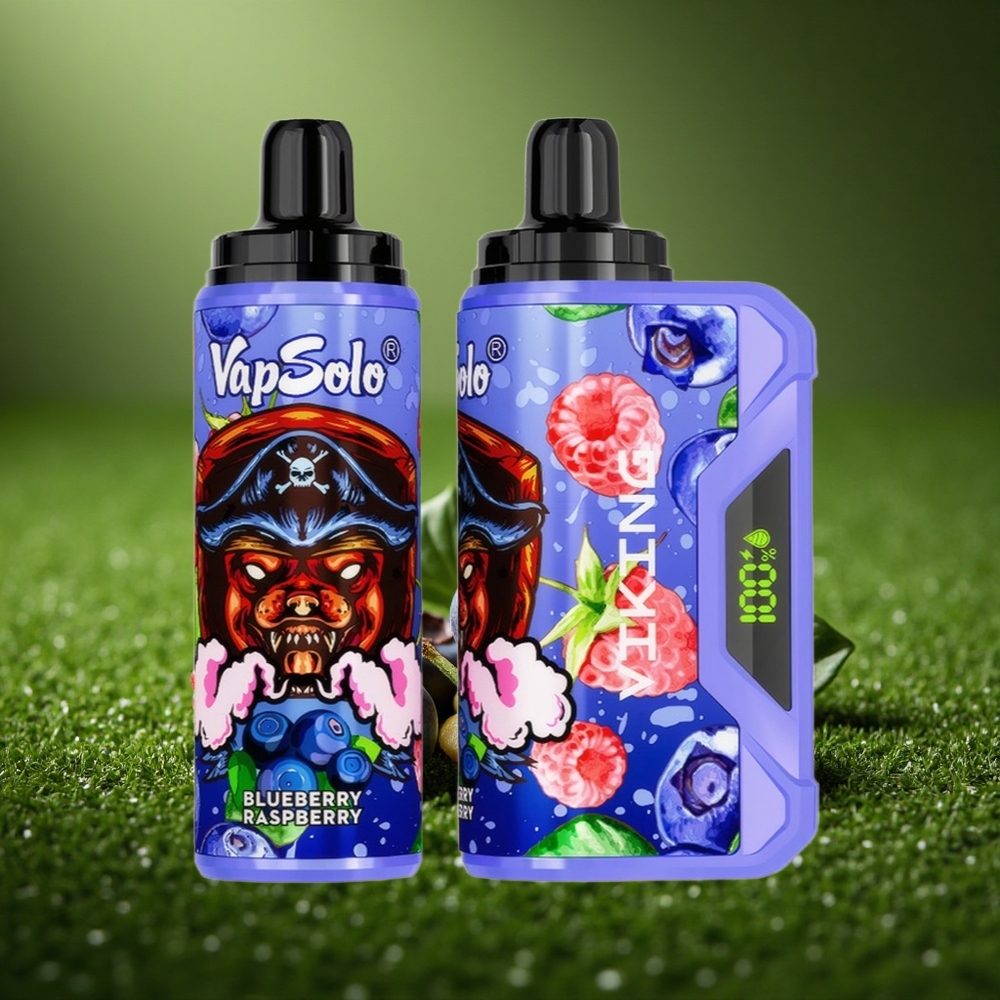 VapSolo VIKING 12000 Puffs Mustikas Vaarikas 22ml Tüüp-C