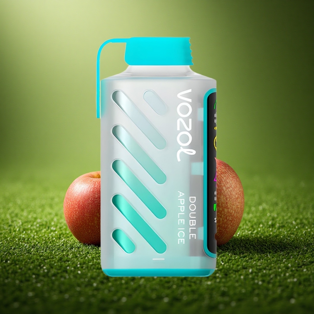 VOZOL Gear Power 20000 Puffs Kahekordne Õunajää Dual Mesh Ekraan 20mL