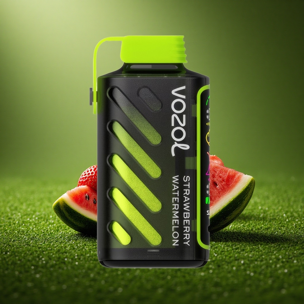 VOZOL Gear Power 20000 Puffs Maasika-Arbuusi S.i.L.C. Topeltvõrk 20mL