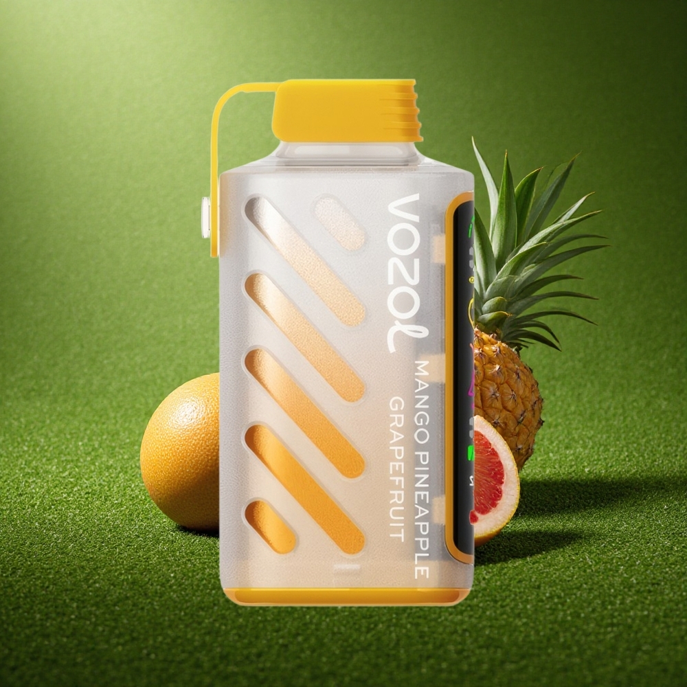 VOZOL Gear Power 20000 Puffs Mango Ananass Greipifri Dual Mesh Ekraan 20mL 50mg
