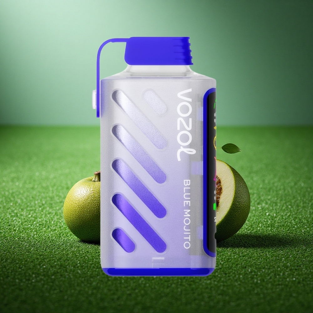 VOZOL Gear Power 20000 Puffs Sinine Mojito 20000 Puhangut Dual Mesh Ekraan