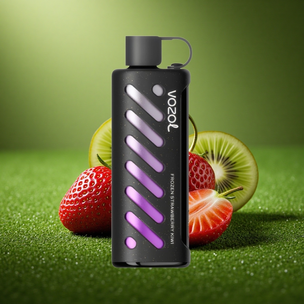 VOZOL Gear Shisha 25000 Puffs Külmutatud Maasika-Kiivi 5mg/ml Topeltvõrk Topeltrežiimid