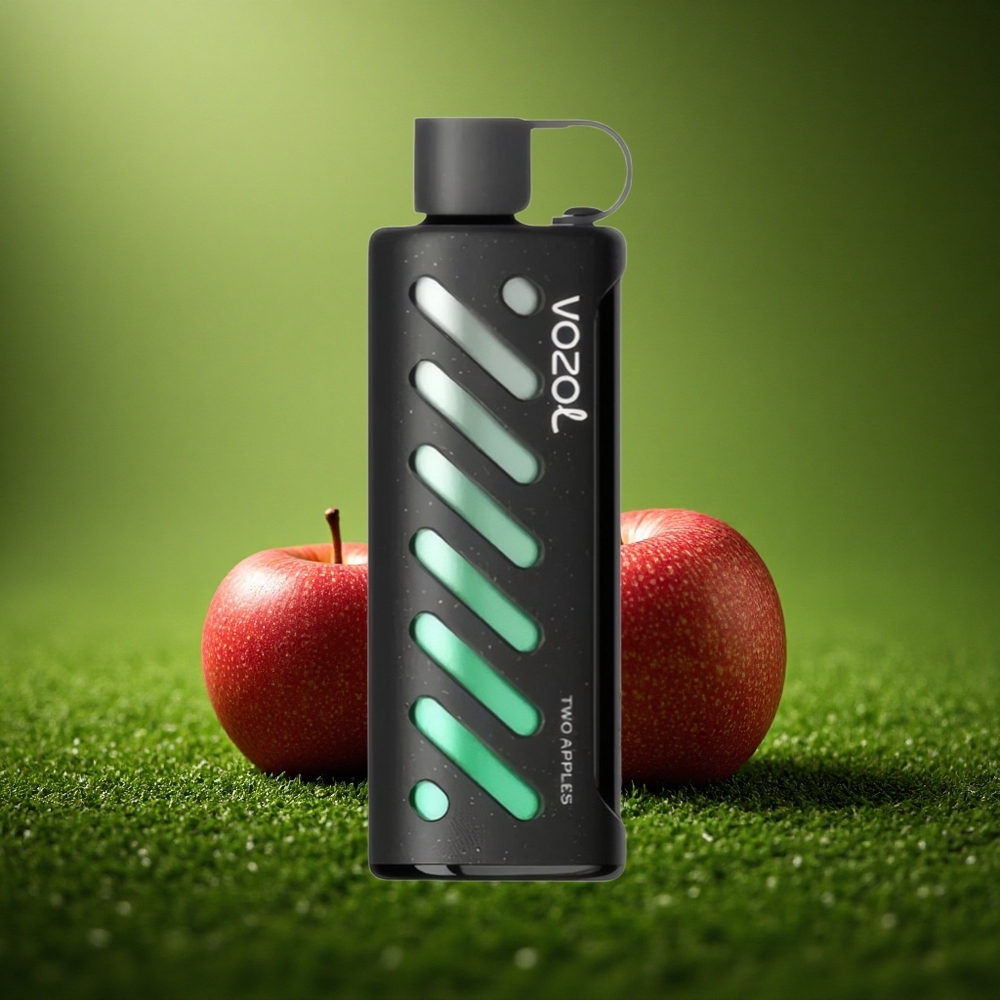 VOZOL Gear Shisha 25000 Puffs Kaks Õuna Dual Mesh 5mg 1000mAh