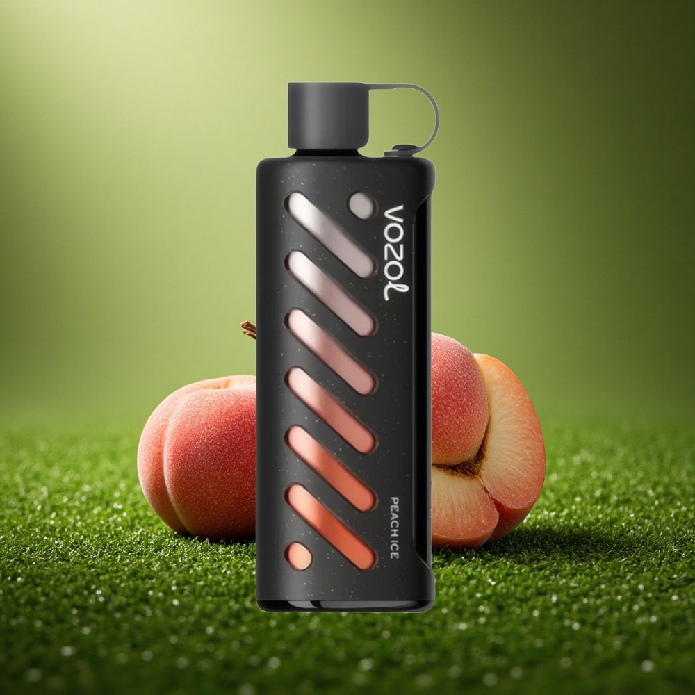 VOZOL Gear Shisha 25000 Puffs Virsikujää Dual Mesh 1000mAh