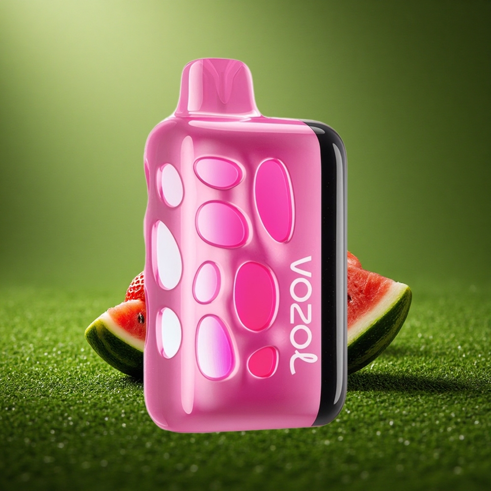 VOZOL RAVE 40000 Puffs Maasika-Arbuusi Särav Heli Võrkumine