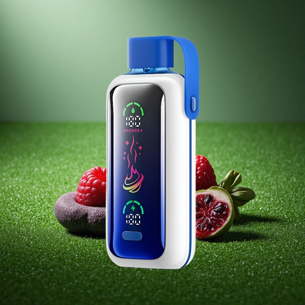 VOZOL Star 20000 Puffs Sinine Razz Jää 650mAh Kahekordne Võrk