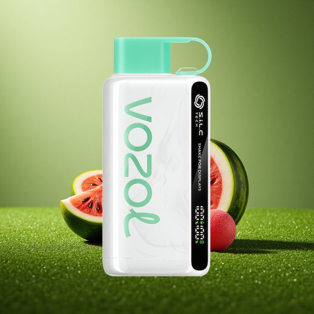 VOZOL STAR 9000/12000 Puffs Arbuusi Mullgummi Võngutamine Kiire Laadimine Taaskasutatud Plastik