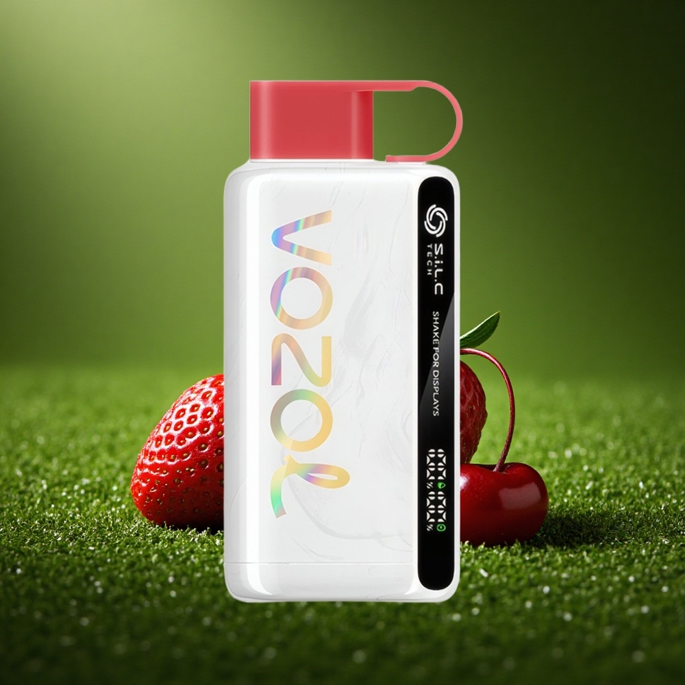 VOZOL STAR 9000/12000 Puffs Maasika Vaarikas Kirsil Võnke Kiire Laadimine Taaskasutatud Plastik