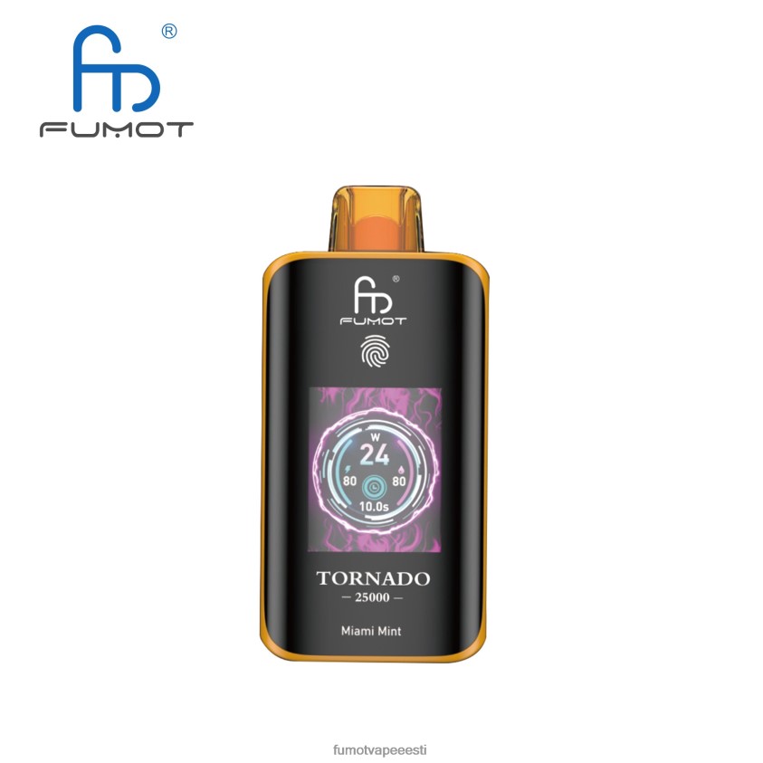 Fumot Vape Online Shop - Fumot Tornado 25000 ühekordset veipi miami piparmünt 860PRN8