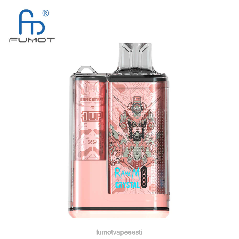 Fumot Crystal 12000 ühekordne vape karp - 20ml (1 tk) sinine razzi limonaad 6Z62Z258 Fumot Vape Online Shop