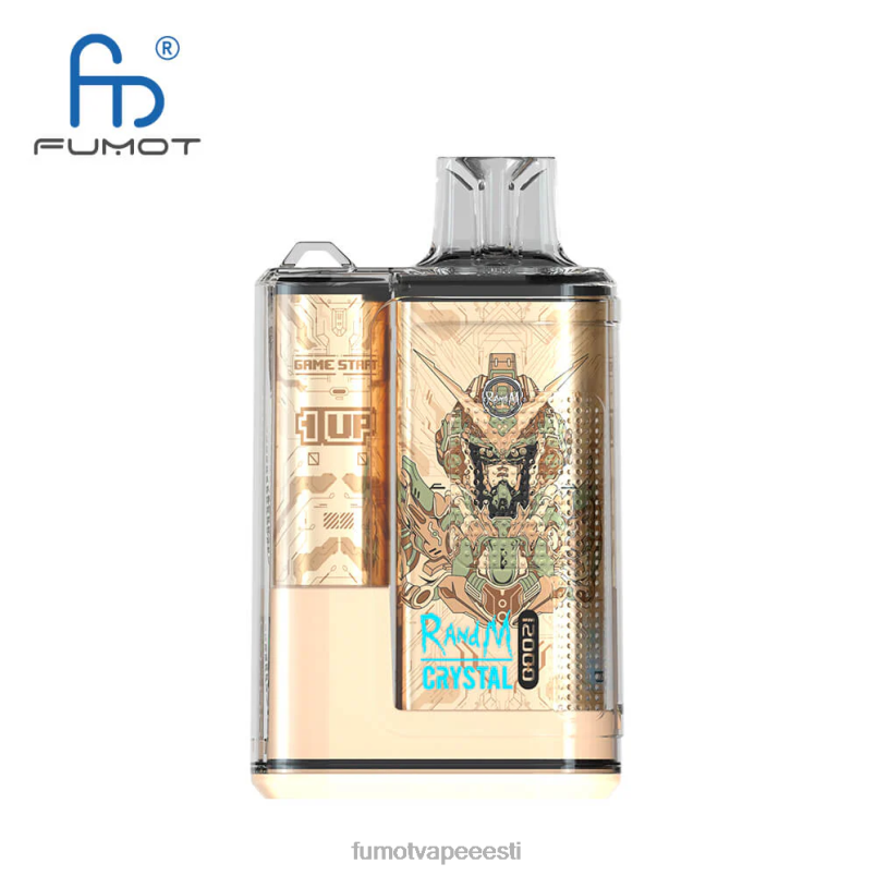 Fumot Crystal 20ml 12000 ühekordselt kasutatav vape box (1 tk) maasika viinamari 6Z62Z279 Fumot Disposable Vape