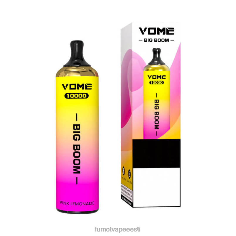 Fumot Vome Big Boom ühekordne vape pen 10000-20ml (1 tk) arbuus 6Z62Z439 Fumot Disposable Vape