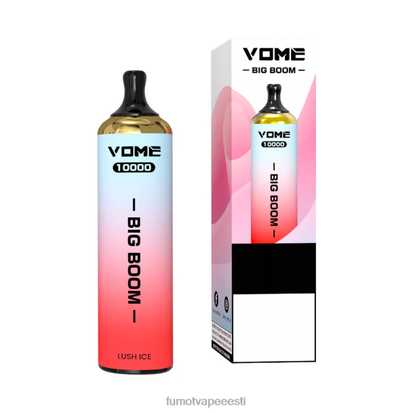 Fumot Vome Big Boom ühekordne vape pen 10000-20ml (1 tk) arbuus 6Z62Z439 Fumot Disposable Vape