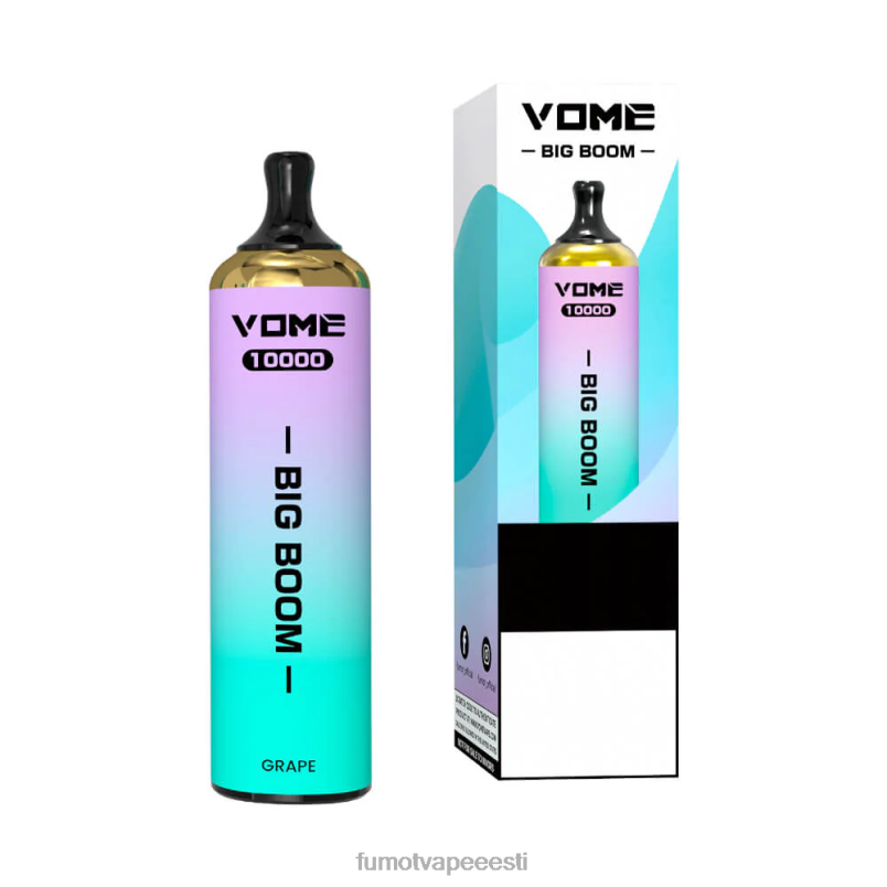 Fumot Vome Big Boom ühekordne vape pen 10000-20ml (1 tk) arbuus 6Z62Z439 Fumot Disposable Vape